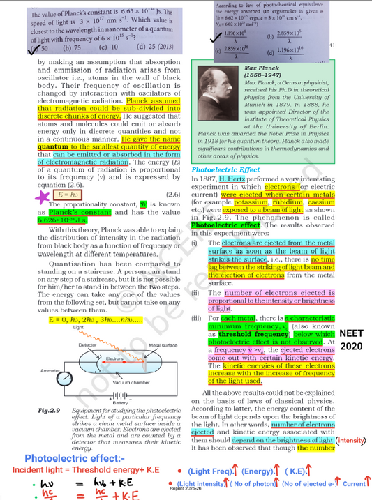 Complete Physical Chemistry NCERT Highlights PDF (Class 11 & 12)