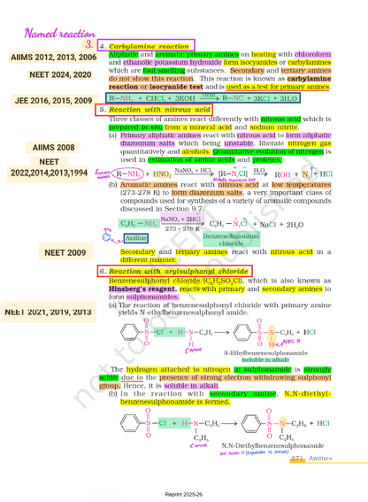 Complete Organic Chemistry NCERT Highlights PDF (Class 11 & 12)