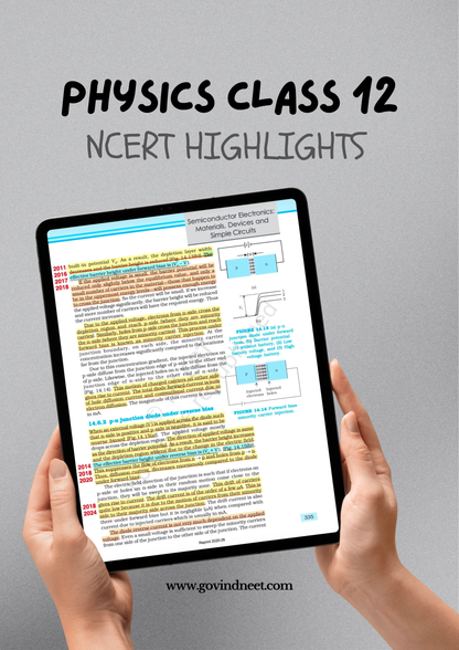 Complete Physics Class 12 NCERT Highlights PDF